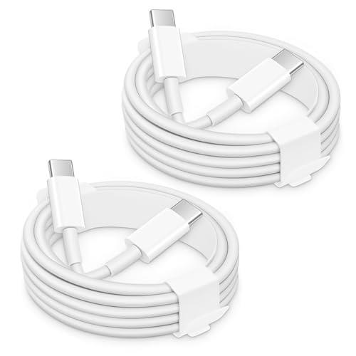 i Phone15充電ケーブル 2m 2本 100WPDケーブル 【 Apple MFi認証/PD対応 】 Type-C 充電ケーブル セット 急速充電 高速転送 バックアップ 充電 コードUSB データ転送 高耐久 iPad Android iphone15 iphone15pro 等Type-c機種対応