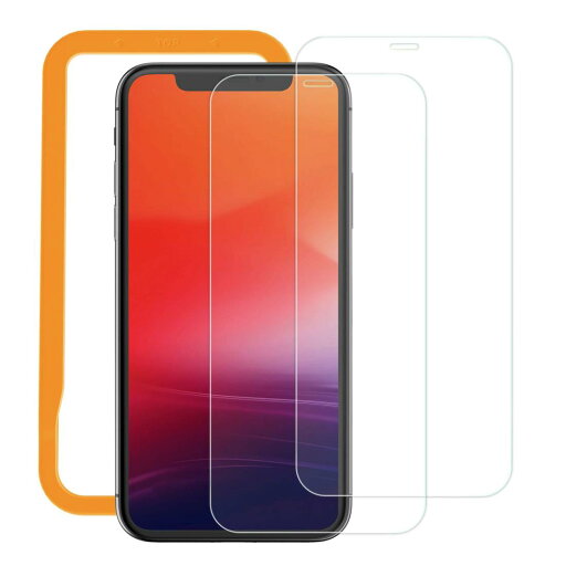 NIMASO ガラスフィルム i Phone 11 Pro Max/Xs Max (xsmax) 用 強化 ガラス 液晶 保護 フィルム 2枚セット ガイド枠付き NSP20F77 NIMASO ガラスフィルム i Phone 11 Pro Max/Xs Max (xsmax) 用 強化 ガラス 液晶 保護 フィルム 2枚セット ガイド枠付き NSP20F77