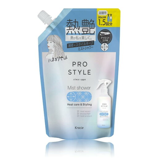 プロスタイル ヒートケア & スタイリング ミストシャワー 詰め替え 420ml | ヘアウォーター ヘアミスト ヘアケア アイロン ダメージケア プロスタイル ヒートケア & スタイリング ミストシャワー 詰め替え 420ml | ヘアウォーター ヘアミスト ヘアケア アイロン ダメージケア