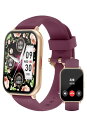 スマートウォッチ I Phone/Android対応 Bluetooth 通話機能付き 1.85インチ 大画面 腕時計 歩数計 Smart Watch 着信電話...