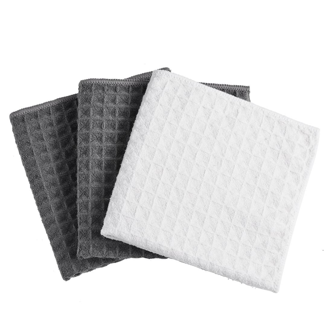 ふきん 　マイクロファイバー布巾 強力吸水　速乾 雑巾　 食器 拭きガラス 窓鏡 キッチンタオル　台拭..