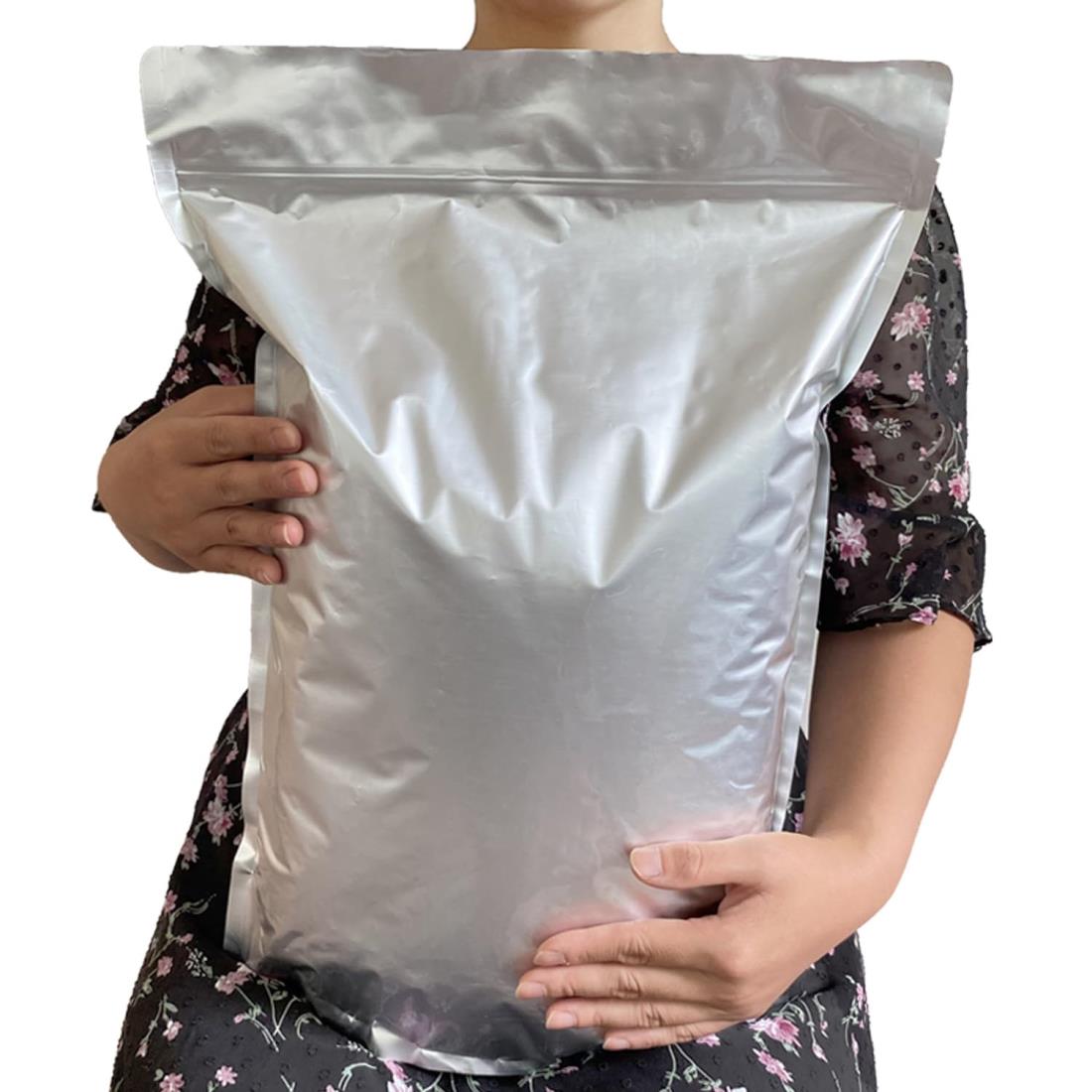 PERCUST お米保存袋 米袋 10kg お米 保存容器 アルミ袋 ジッパー付き 袋 (冷蔵庫保存) チャック付き 遮光袋 (3XL：米袋 10kg用5枚)のサムネイル