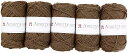 ハマナカ アメリー 毛糸 並太 Col.23 ブラウン 系 40g 約110m 2261