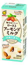 マルサン 毎日おいしいローストアーモンドミルク 砂糖不使用 200ml ×24本 紙パック