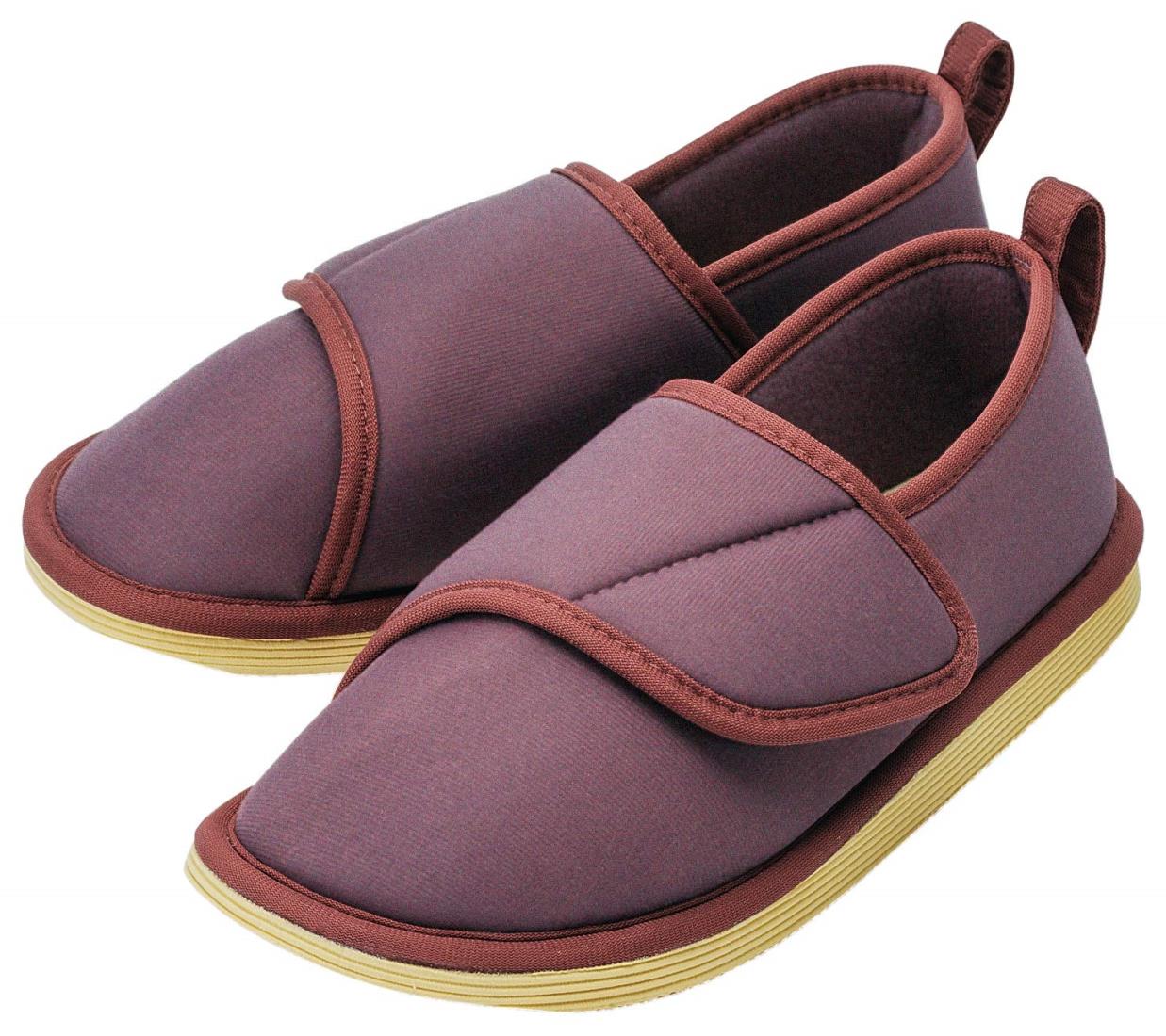 竹虎 転倒予防シューズ つま先つき あずき Lサイズ