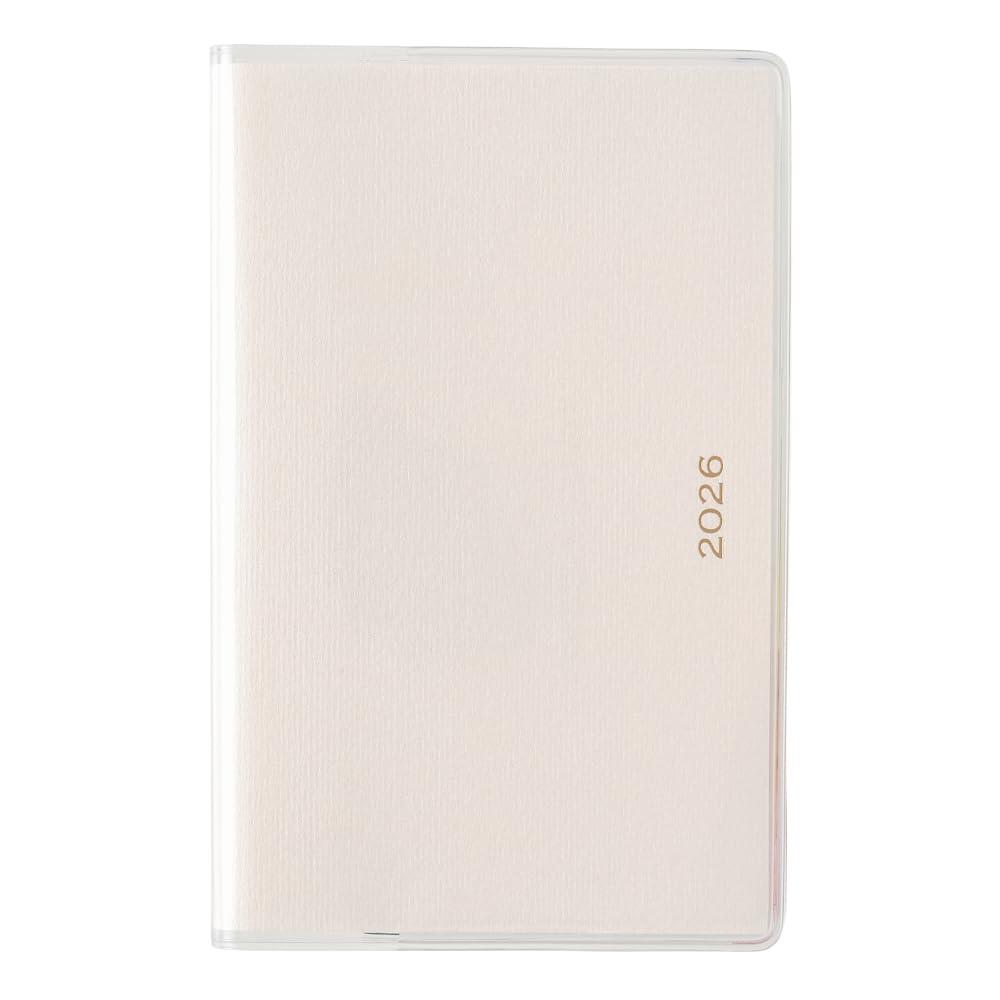 能率 ペイジェム 手帳 2026年 ウィークリー コンパクト メモ ホワイト 2207 (2025年 12月始まり)