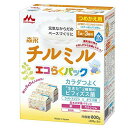 森永 フォローアップミルク チルミル エコらくパック つめかえ用 800g(400g×2袋) 粉末 1歳頃から3歳頃(満9ヶ月頃からでもご使用いただけます) 入...