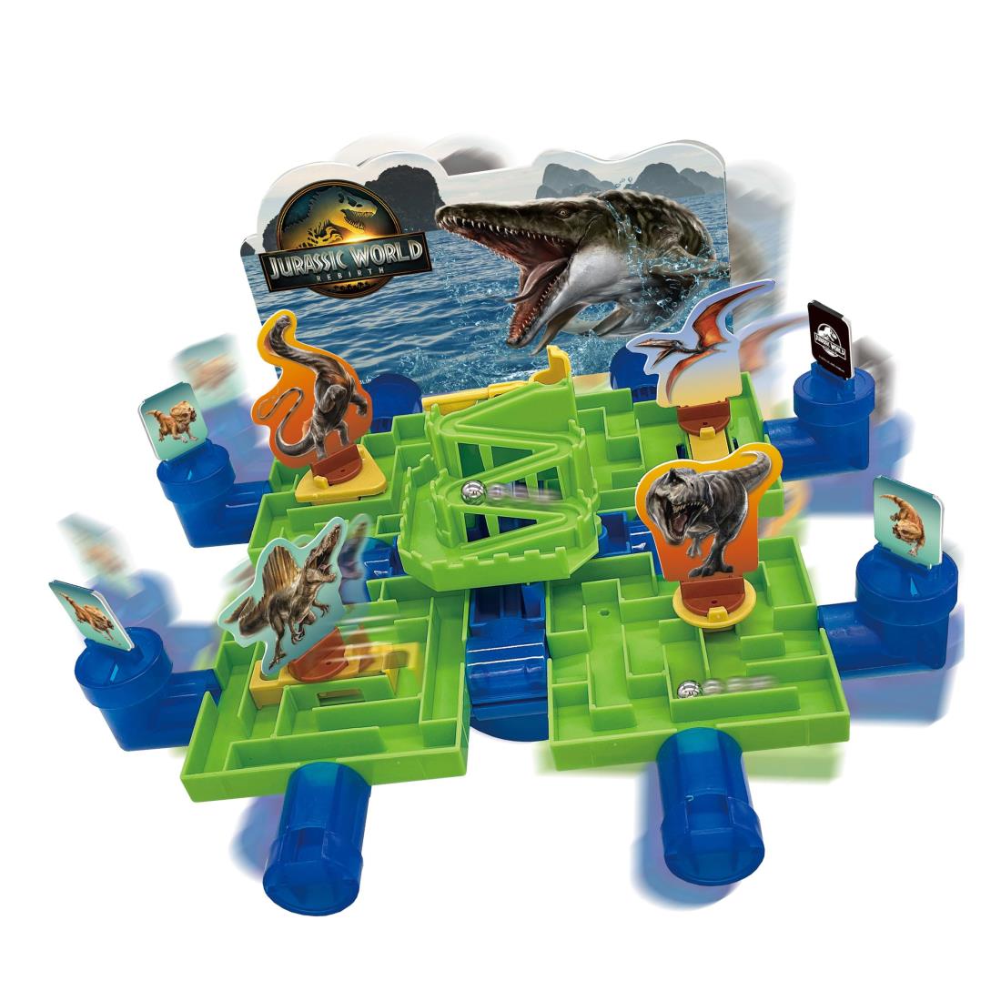 エポック社(EPOCH) ジュラシック・ワールド リバース大迷路ゲーム STマーク認証 4歳以上 おもちゃ ゲーム プレイ人数:1人 EPOCH
