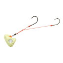 ダイワ(DAIWA) タイテンヤ 紅牙遊動テンヤSS 2WAY 20号 グロー/ゴールドフレーク