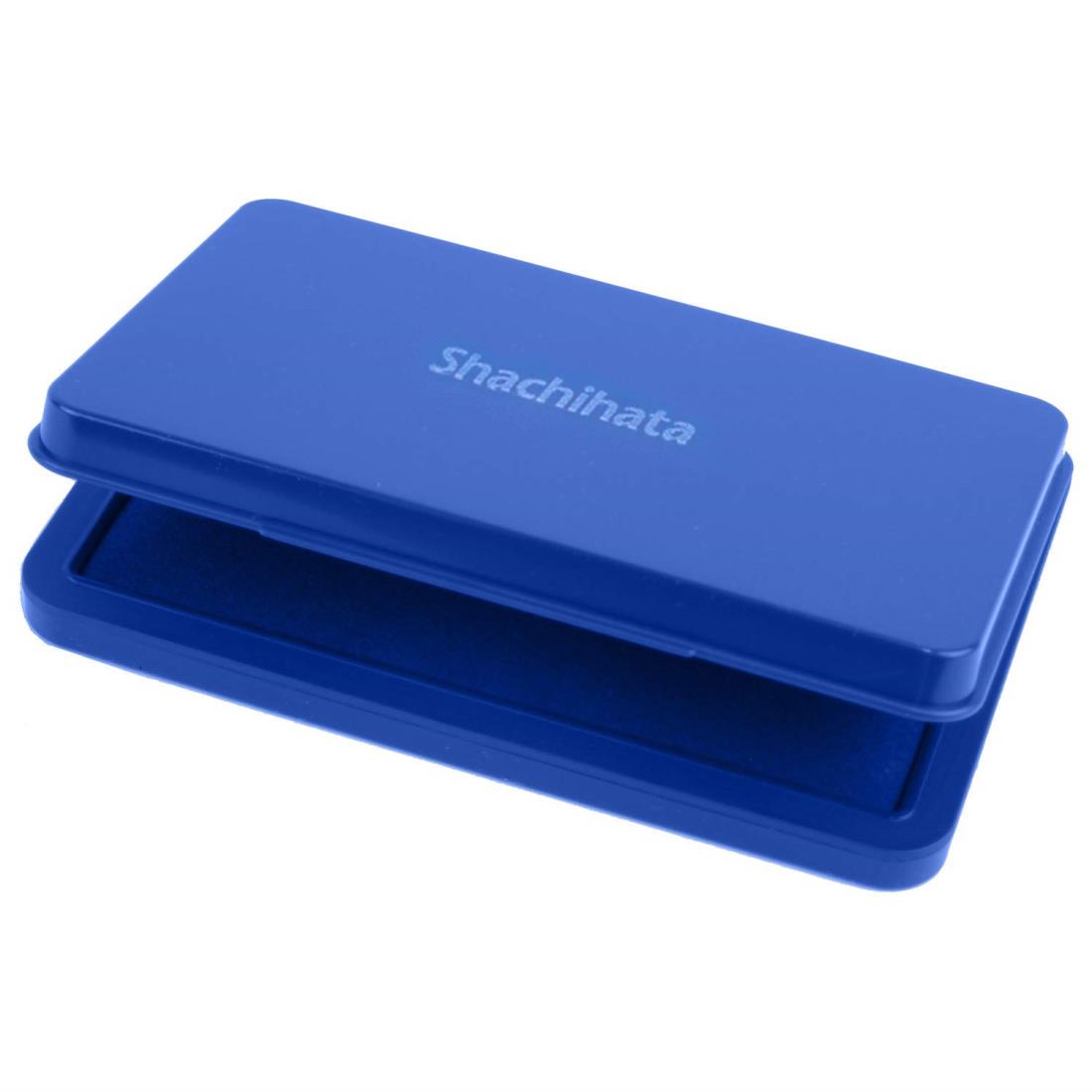 シヤチハタ スタンプ台 HGN-3-B 大形 藍