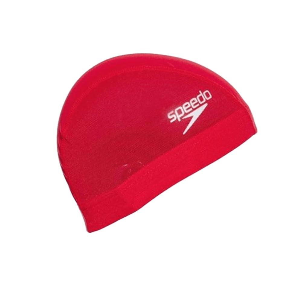 Speedo(スピード) スイムキャップ Logo Mesh Cap ロゴメッシュキャップ 水泳 ユニセ ックス SE12050 レッド O