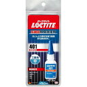 LOCTITE(ロックタイト) 高機能瞬間接着剤 401 難接着用 20g - ほとんどの素材を接着できる多用途タイプの強力瞬間接着剤