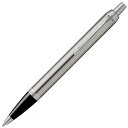 PARKER パーカー ボールペン IM ブラッシュドメタルCT 中字 油性 ギフトボックス入り 正規輸入品 2143415Z
