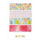 キングジム マスキ ングテープ KITTA Clear KITT001 ドロップ