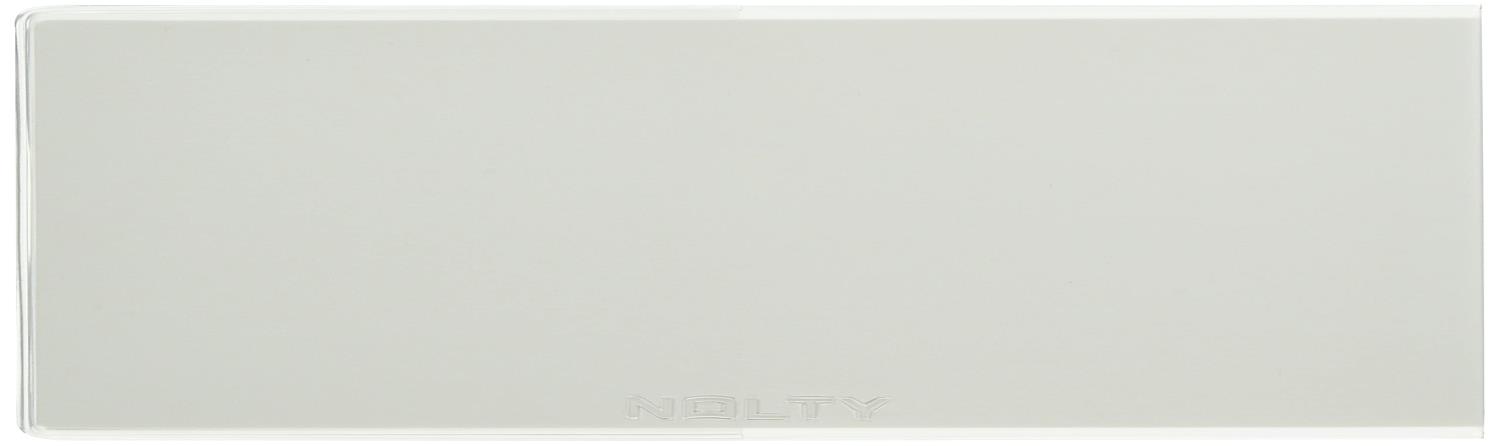 日本能率協会マネジメントセンター 能率 NOLTY ノートカバー 横型スリム クリア NTBCV2153