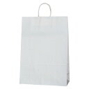 シモジマ ヘイコー 手提 紙袋 25CB スタンダード シロ 34x14x48cm 50枚 003287000(4)