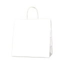 ヘイコー 手提 紙袋 25CB W シロ 30x15x30cm 50枚
