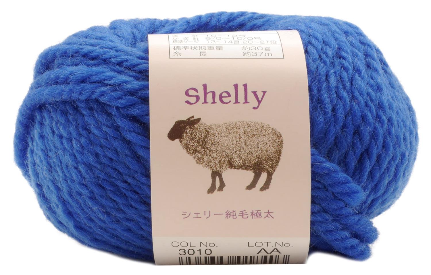 元廣(Motohiro) スキー 手編み毛糸 シェリー純毛極太(10玉セット) Col.3010