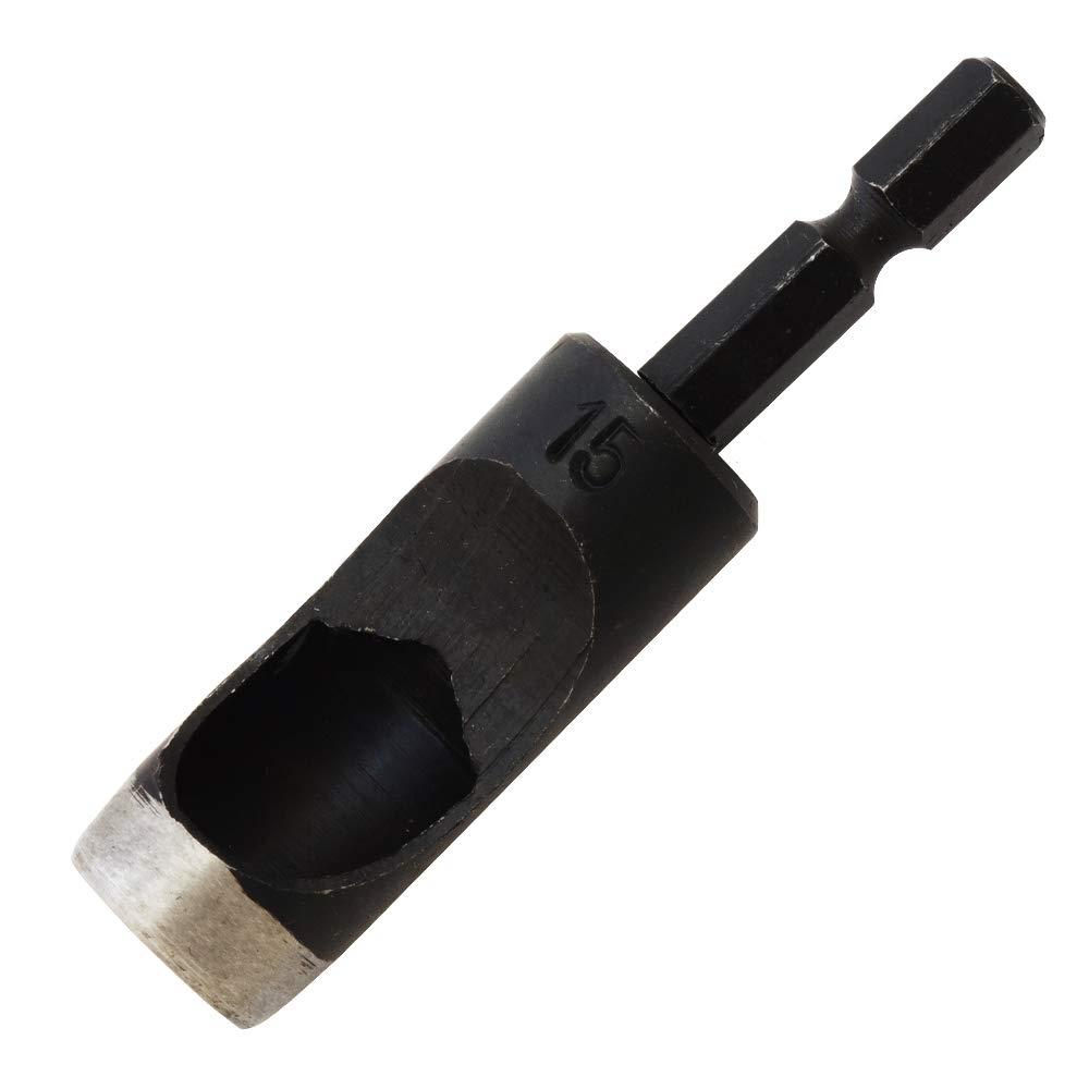 新潟精機(Niigataseiki) SK 六角軸皮抜きポンチ 15mm HMP-15 6.35mm軸