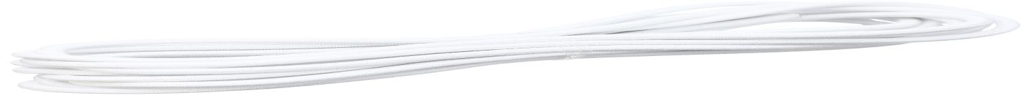 金天馬 アウトドア用ゴムロープ 径約3mm×3m 白 KW12124