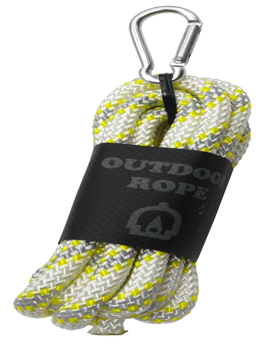 メルヘンアート(Marchenart) 手芸ひも 『アウトドアロープ 8mm 1841番色 ホワイト』