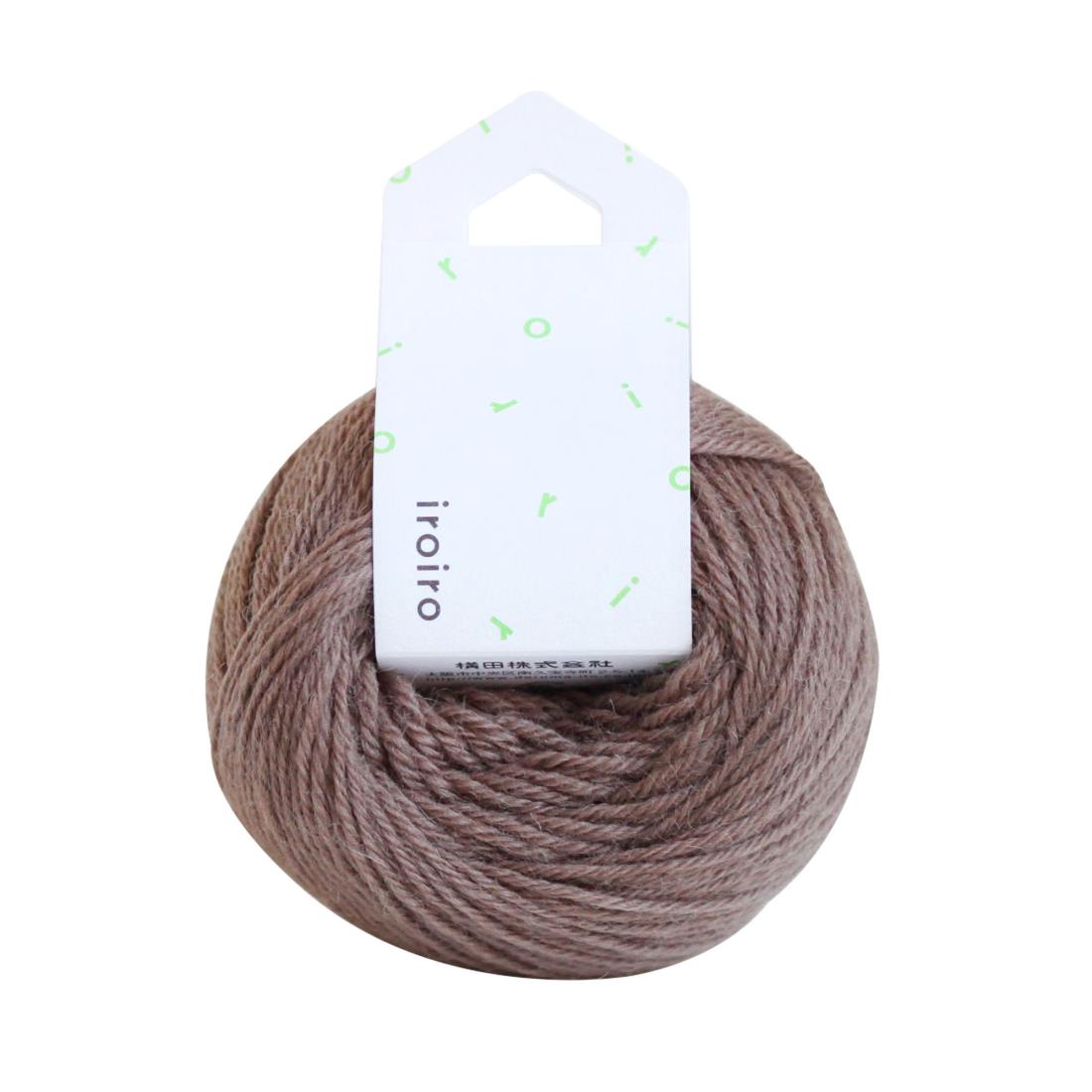 横田(Yokota) DARUMA iroiro 毛糸 col.10 シャム猫 20g 約70m 3玉セット 01-1410-0010