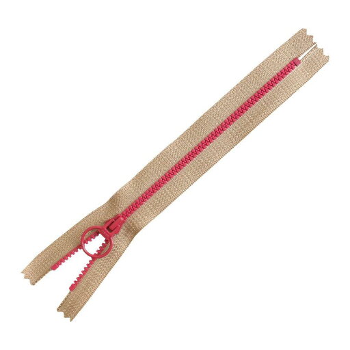 Y.K.K コンビファスナー 5本入 20cm ブラウン×ワイン 3VSC20-XH724 Y.K.K コンビファスナー 5本入 20cm ブラウン×ワイン 3VSC20-XH724