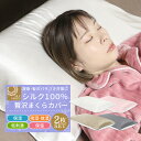 シルク 枕カバー シルク 100% 枕 カバー 絹 50×75 2個セット 冬 あったか 夏 涼しい おしゃれ 可愛い まくら 封筒型 タイプ 大判 切れ毛 防止 寝具 髪 美容 ピロケース 滑らか 柔らかい 安眠 洗える ピローケース SILKMOND【meru1】