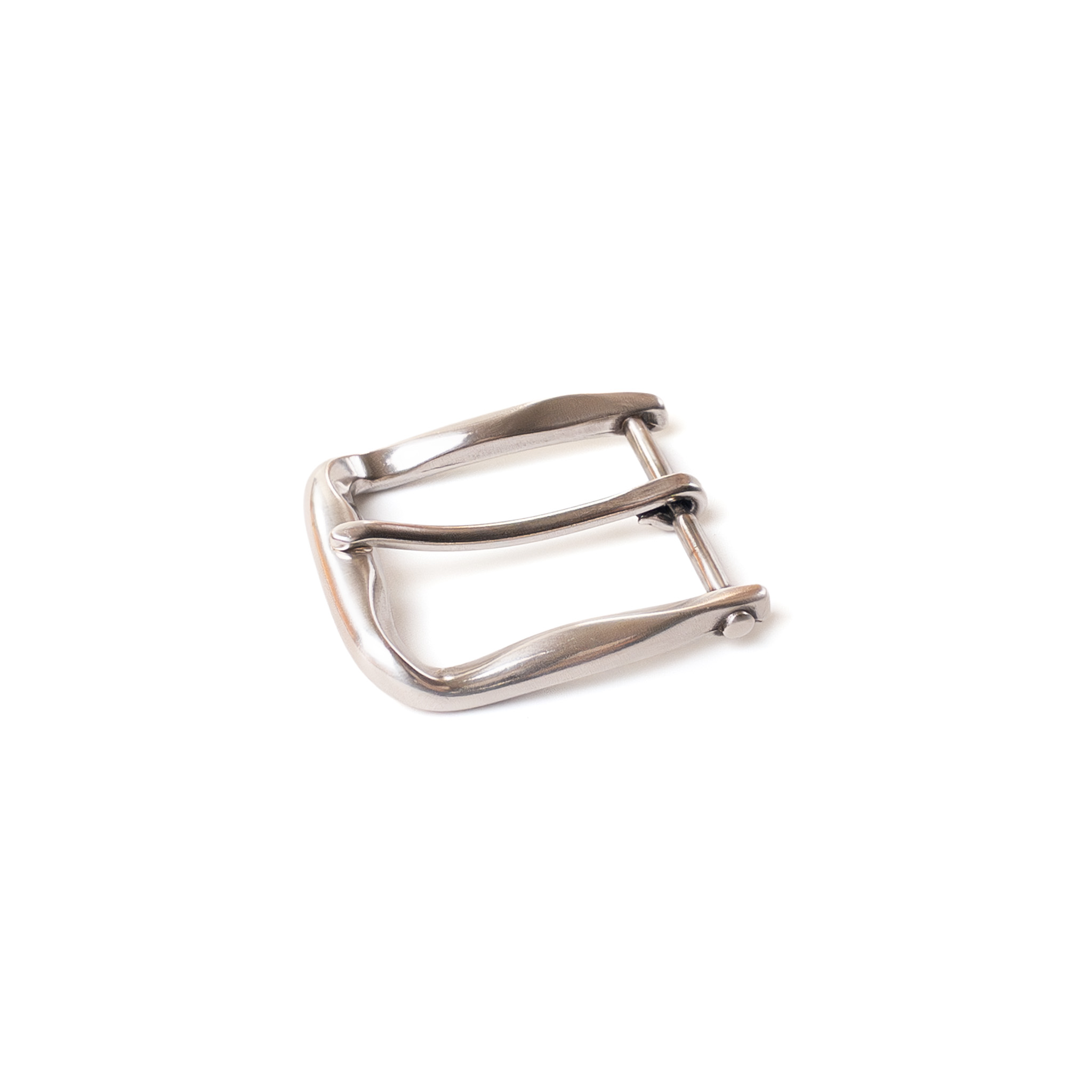 HOMMON 40mm ベルトバックル メンズ ID-6Q フランス製 ニッケル 金具 交換 付け替え