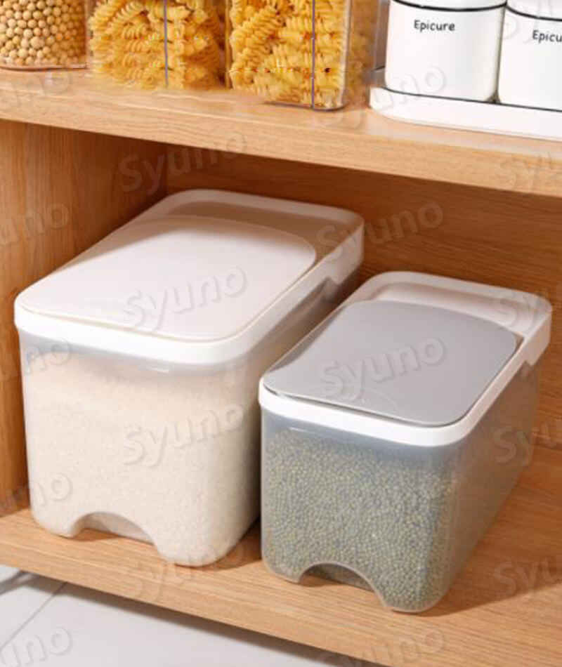 お買い物マラソン【P5倍】家庭用防湿米バケツ 車輪付きの折畳みバケツ 便利な収納　安全で健康的　リサイクル可能 10kg リサイクル可能 バケツ 米が取りやすくなる 防虫防湿 密封保存 バケツ