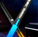 LED ライトセーバー 2本セット充電式 14色 合体可能 光る刀 光る剣 コスプレ カラーチェンジ TIKTOK 撮影用小道具 光るソード 光るおもちゃ 誕生...