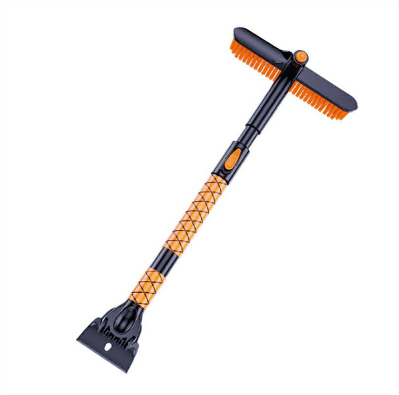 スノーブラシ 車用 伸縮式 コンパクト 車氷 雪かき 雪落とし 氷積雪 雪対策 霜取り 除雪 除氷 アイス 冬 スノースクレーパー 雪おろし 車 長さ調節 取り出し可能車載 アイススクレーパー 車用スノーブラシ スクレーパー 軽量 傷つけない 冬 アウトドア 持ち運び 簡単