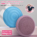 お買い物マラソン【P5倍】☆バランスディスク バランスクッション 空気入れ 体幹 トレーニング ダイエット 姿勢矯正 体幹 エクササイズ 引き締め クッション ...