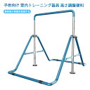 お買い物マラソン【P5倍】鉄棒 室内 屋外 【 耐荷重100kg 成長に合わせて高さ調節可能 】 子供 キッズ 折りたたみ 室内 屋外 こども 鉄棒練習 体育 運動 てつぼう テツボウ 練習 プレゼント ギフト 七五三(3)