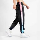 サイドライン キッズ バスケットパンツ ジュニア 防寒 女の子 裾ボタン バスパン 大人 春夏秋冬 バスケットボールパンツ スナップボタン ロングパンツ 男の子...