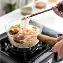 家庭用 食材が見えるガラス鍋 卓上鍋 取っ手 600ML ガラス調理鍋 透明 耐熱ガラス ふた付き ガラス蓋 直火 オーブン 電子レンジ対応 食洗機対応 フタ付...