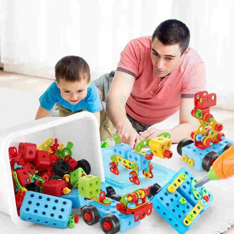 夏セール おもちゃ 工具セット 全404PCS 男の子 女の子 知育 大工さん ごっこ遊び なりきり 子供 幼児 おままごと 知育玩具 プレゼント