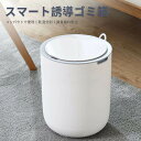 お買い物マラソン【P5倍】スマート防水センサーゴミ箱 コンパクトで便利 乾湿分別 異臭漏れ防止 乾湿分別 環境にやさしくて便利 隠し式収納穴 固定したごみ袋は滑りにくい(3)