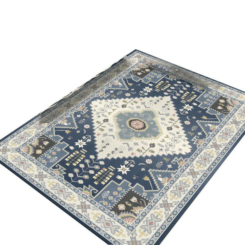 ペルシャ絨毯風 カーペット おしゃれ ペルシャ柄 キリム ラグ 北欧風 柄 ペルシャ風 アンティーク ヴィンテージ 絨毯 1畳 2畳 3畳 マット ラグ リビング デスクカーペット 洗えるラグ 滑り止め付き 防ダニ オールシーズン