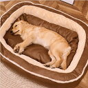 大型犬 ベッド 肉厚クッション ペットベッド 大型犬 犬 クッション ペット 小型犬 中型犬 大型犬 柴犬 マット スクエア型 暖かい 防寒対策 年中通用 滑り止め 上質 インテリアに合う ペットベッド 小型犬 猫 クッション ペット 小型犬 中型犬 大型犬