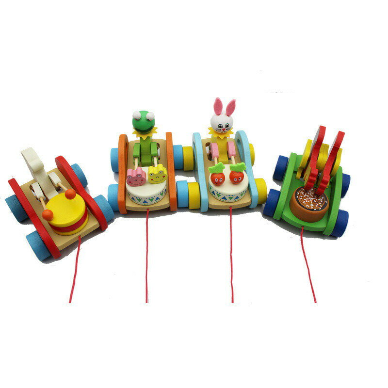 Cooking, Crafts Toys - 木のおもちゃ 木製 知育玩具 幼児 子供 女の子 男の子 玩具 おもちゃ プルトーイ ワニ いぬ お散歩 入園式 誕生日プレゼント 出産祝い プレゼント ギフト 贈り物