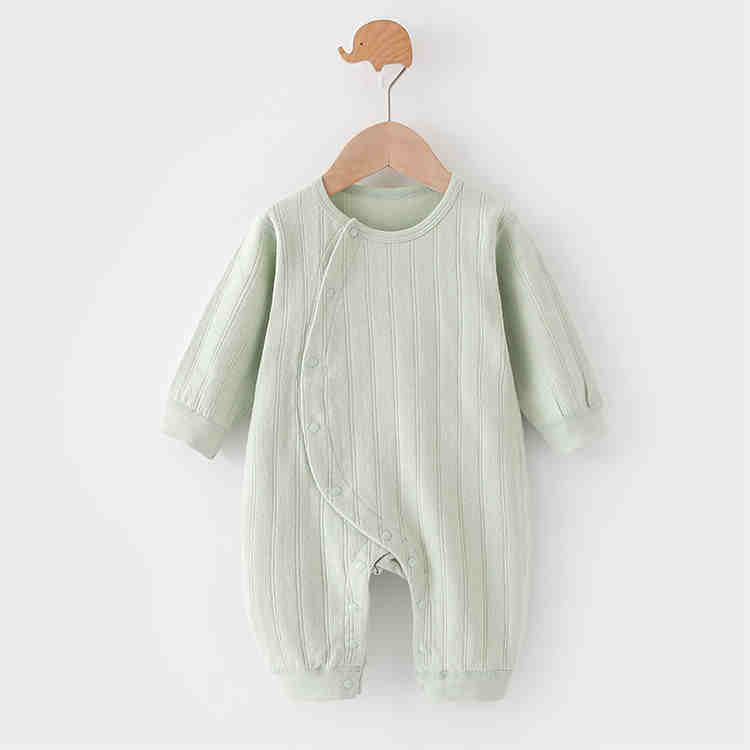 ロンパース 長袖 綿 ベビー服 女の子 男の子 カバーオール キッズ 新生児 赤ちゃん...