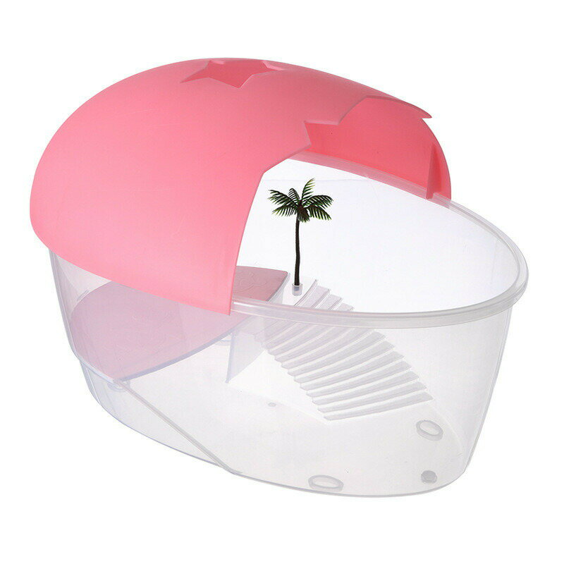 亀の水槽 亀用水槽 カメ用水槽 カメ ボックスかめ ケース カメの水槽 爬虫類 両生類用 水槽 飼育ケース..