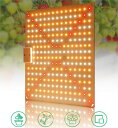 植物育成ライト LED 210個 高輝度 2段階調光 育苗ライト 観葉植物 多肉植物 効果 フルスペクトル 暖色LED プラントライト 植物育成用ランプ 水耕栽...