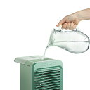 2023年最新モデル【送料無料】 氷INで超涼しい 冷風機 冷風扇 ミスト 3段階風量調節 3つモード 冷却 加湿 抗菌 卓上 扇風機 スポットクーラー クーラ...