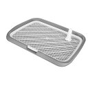 犬用トイレ ペットトイレ 大型犬 ペット メッシュ 犬トイレ 犬用トイレトレー 滑り止め ペット用品 トイレ 長さ65cm×幅50cm 犬のトイレ トレーニング お手入れ簡単 抗菌 犬用トイレボックス 屋内 屋外 大型犬
