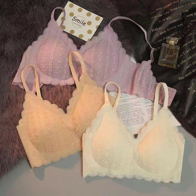 美胸 ブラジャー 胸を大きく見せるブラ フルカップ 大きいサイズ 送料無料 40代 脇高 脇肉 お洒落 つけ心地 レースブラ 盛れる 30代 20代 楽ブラ きれい 単品 女性 ノンワイヤーブラ