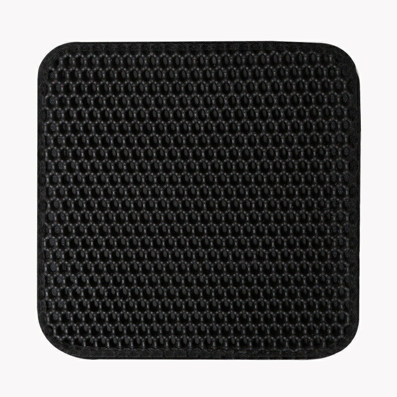 サイズ：55&times;75cm 猫 トイレ用 砂取りマット 猫 トイレマット 猫用 猫砂キャッチャー 折り畳み式 ..