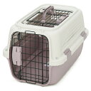 犬 キャリーケース ダブルドア ペットキャリー ペット用キャリーケース コンテナ クレート 飛行機 猫 犬用 猫用 ペット用 小型犬 ペット用キャリー 通院 おでかけ S M サイズ