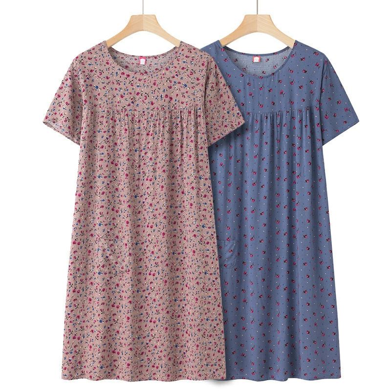 涼やか ワンピース 母の日 夏 楊柳 涼しい ゆったり ホームウェア パジャマ 花柄 婦人服 ミセス シニア 50代 60代 70代 ファッション おばあちゃん 誕生日 プレゼント 大きいサイズ おしゃれ 部屋着 hompart-10049437 Hompart パッケージ画像